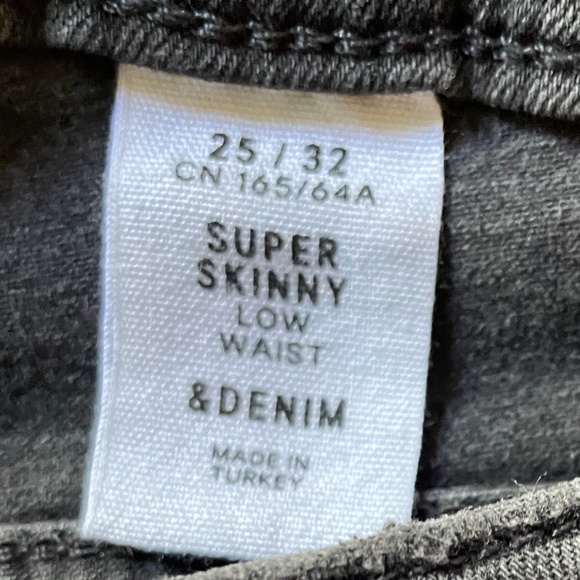 3 jeans like new skinny stretch size 25 - Picture 3 of 6